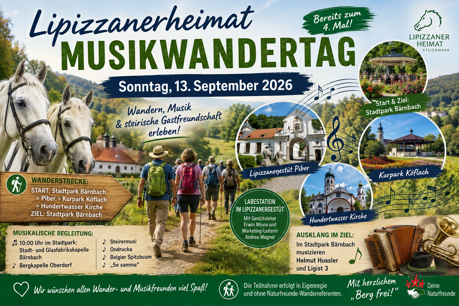 4. Lipizzanerheimat Musikwandertag