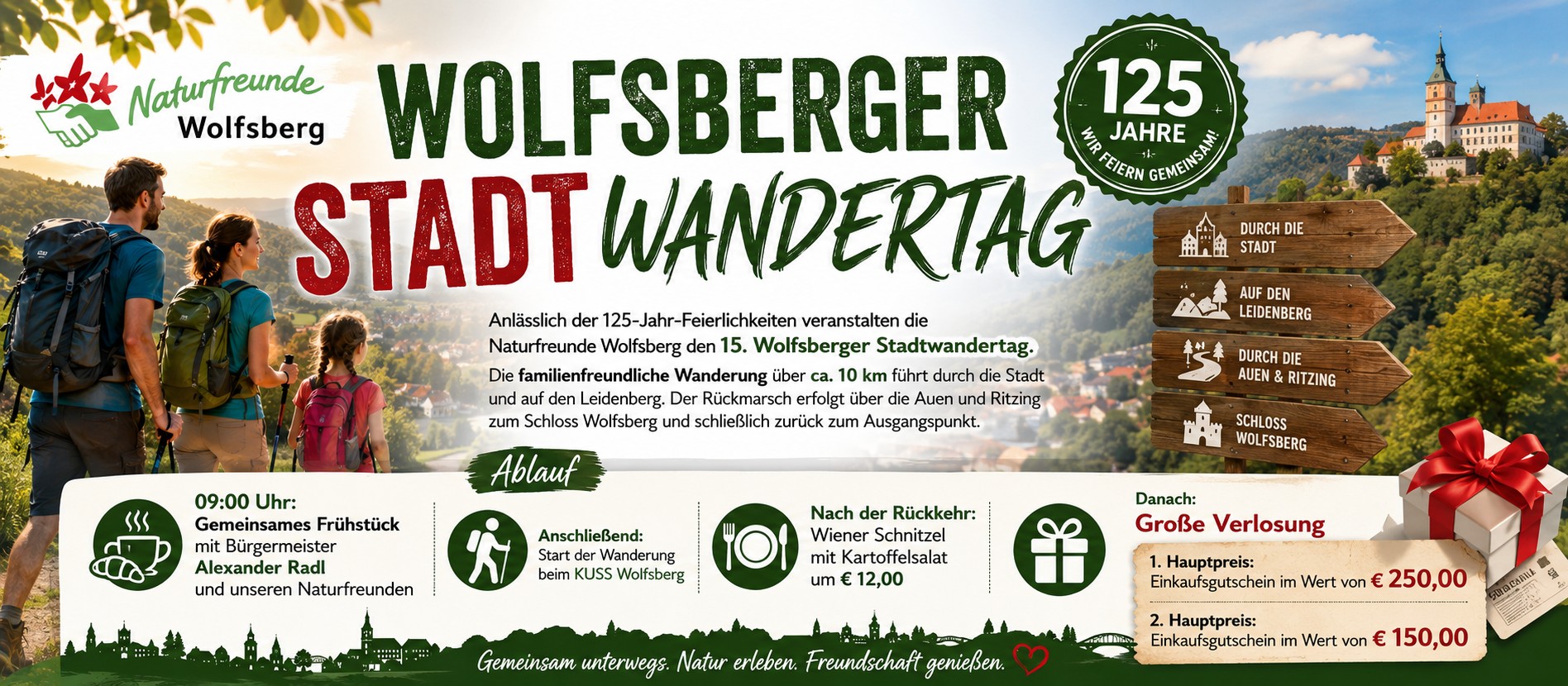 Wolfsberger Stadtwandertag